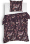 Heckettlane Revi Dekbedovertrek - Eenpersoons - Flanel - 140x200-220cm - Rood