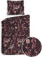 Heckettlane Revi Dekbedovertrek - Eenpersoons - Flanel - 140x200-220cm - Rood