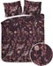 Heckettlane Revi Dekbedovertrek - Eenpersoons - Flanel - 140x200-220cm - Rood