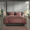 Heckettlane Roja Dekbedovertrek - Eenpersoons - Katoen - 140x200-220cm - Rood