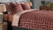 Heckettlane Roja Dekbedovertrek - Lits-jumeaux - Katoen - 240x200-220cm - Rood