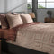 Heckettlane Roja Dekbedovertrek - Lits-jumeaux - Katoen - 240x200-220cm - Rood