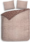 Heckettlane Roja Dekbedovertrek - Tweepersoons - Katoen - 200x200-220cm - Rood