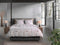 Heckettlane Rosalie Dekbedovertrek - 100% Katoen-Flanel - 240x220 - Grijs
