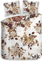 Heckettlane Selina Dekbedovertrek - Lits-jumeaux - Katoensatijn - 260x200-220cm - Wit