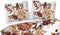Heckettlane Selina Dekbedovertrek - Tweepersoons - Katoensatijn - 200x200-220cm - Wit