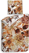 Heckettlane Selina Dekbedovertrek - Tweepersoons - Katoensatijn - 200x200-220cm - Wit