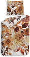 Heckettlane Selina Dekbedovertrek - Tweepersoons - Katoensatijn - 200x200-220cm - Wit