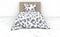 Heckettlane Shan Dekbedovertrek - Lits-jumeaux - Katoensatijn - 260x200-220cm - Wit