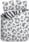 Heckettlane Shan Dekbedovertrek - Lits-jumeaux - Katoensatijn - 260x200-220cm - Wit
