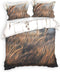 Heckettlane Soari Dekbedovertrek - Eenpersoons - Katoensatijn - 140x200-220cm - Natural