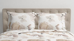Heckettlane Wagner - Flanel - Dekbedovertrek - Lits-jumeaux - 240x200/220 cm - Flowy Natural