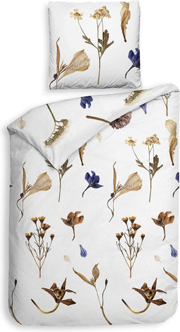 Heckettlane Yaza Dekbedovertrek - Eenpersoons - Flanel - 140x200-220cm - Multi