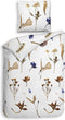 Heckettlane Yaza Dekbedovertrek - Eenpersoons - Flanel - 140x200-220cm - Multi
