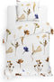 Heckettlane Yaza Dekbedovertrek - Eenpersoons - Flanel - 140x200-220cm - Multi