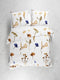 Heckettlane Yaza Dekbedovertrek - Lits-jumeaux - Flanel - 240x200-220cm - Multi