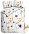 Heckettlane Yaza Dekbedovertrek - Lits-jumeaux - Flanel - 240x200-220cm - Multi