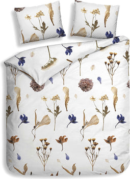 Heckettlane Yaza Dekbedovertrek - Tweepersoons - Flanel - 200x200-220cm - Multi