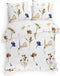 Heckettlane Yaza Dekbedovertrek - Tweepersoons - Flanel - 200x200-220cm - Multi