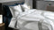 Heckettlane Yves Dekbedovertrek - 100% Katoen-Satijn - 200x220-NL-BE - Off-White