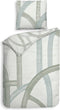 Heckettlane Yves Dekbedovertrek - 100% Katoen-Satijn - 200x220-NL-BE - Off-White