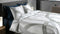 Heckettlane Yves Dekbedovertrek - 100% Katoen-Satijn - 240x220 - Off-White