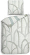 Heckettlane Yves Dekbedovertrek - 100% Katoen-Satijn - 240x220 - Off-White