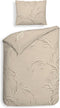 Heckettlane Yvon Dekbedovertrek - 100% Katoen-Satijn - 200x220-NL-BE - Natural