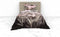 Heckettlane Zalia Dekbedovertrek - Eenpersoons - Katoensatijn - 140x200-220cm - Grijs