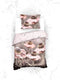 Heckettlane Zalia Dekbedovertrek - Eenpersoons - Katoensatijn - 140x200-220cm - Grijs