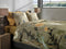 Heckettlane Zelena Dekbedovertrek - Lits-jumeaux - Katoen - 260x200-220cm - Groen