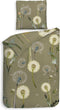 Heckettlane Zelena Dekbedovertrek - Lits-jumeaux - Katoen - 260x200-220cm - Groen