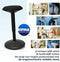 Backerz Wiebelkruk - Ergonomische Zit Sta Kruk - Hoogte Verstelbaar 40-60 cm - Zwart