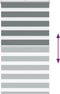 vidaXL - Zebra - rolgordijn - 80x100 - cm - stofbreedte - 75,9 - cm - donkergrijs