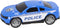 Rapid Wheels Autotransporter Politie + Auto En Helikopter + Licht En Geluid