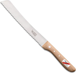 Heder Broodmes - 19,5 cm - Kartelmes - RVS - Beukenhout