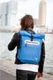 Hedgren Fietsrugzak Rugzak met laptopvak Commute Bike Hub Backpack 23,9L Strong Blue Blauw
