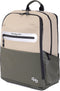 Hedgren Fietsrugzak Rugzak met laptopvak Commute Bike Stem Backpack 17,36L Beige / Olive Veelkleurig