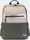 Hedgren Fietsrugzak Rugzak met laptopvak Commute Bike Stem Backpack 17,36L Beige / Olive Veelkleurig
