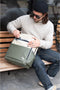 Hedgren Fietsrugzak Rugzak met laptopvak Commute Bike Stem Backpack 17,36L Beige / Olive Veelkleurig