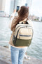 Hedgren Fietsrugzak Rugzak met laptopvak Commute Bike Stem Backpack 17,36L Beige / Olive Veelkleurig