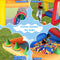 Springkasteel met ventilator, springkasteel voor kinderen, indoor, cadeaus voor kinderverjaardagsfee