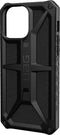 UAG - Monarch backcover hoes - Geschikt voor iPhone 13 Pro - Zwart + Lunso Tempered Glass