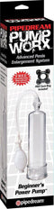 Pipedream Pump Worx penispomp Beginners Power Pump transparant - 7,87 inch