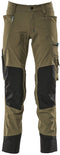 Mascot Advanced Broek - Kniestukken - Waterafstotend - Mosgroen - C46 (1 stuk)