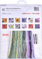 Thea Gouverneur - Borduurpakket met telpatroon - 494A - Voorgesorteerde DMC Garens - Tulp - Aida - 15 cm x 14 cm - DIY Kit