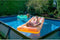 EXIT Stone zwembad 300x200x65cm met filterpomp - grijs