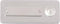 Heidemann 70121 Belplaat Met naambord 1-voudig RVS 24 V/1 A