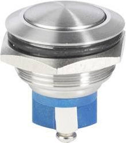 Heidemann 70523 Belknop 1-voudig RVS 48 V/2 A