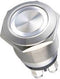 Heidemann 70528 Belknop Met naambord 1-voudig RVS 24 V/0,5 A